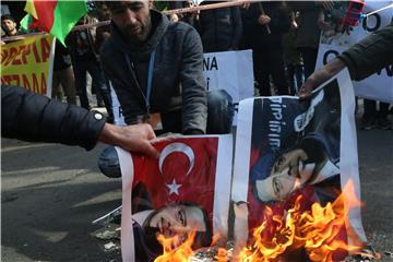 GREECE KURDISH PROTEST