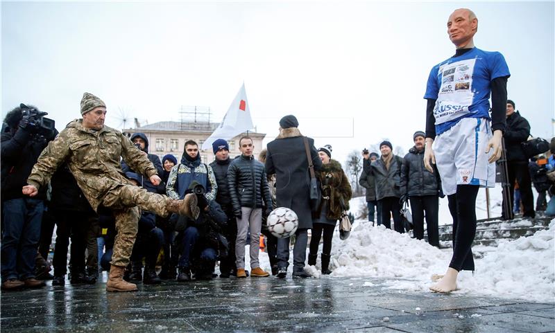 UKRAINE RUSSIA STOP PUTIN RALLY