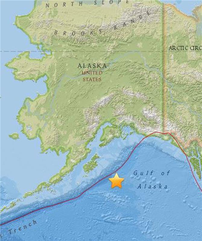 USA EARTHQUAKE ALASKA