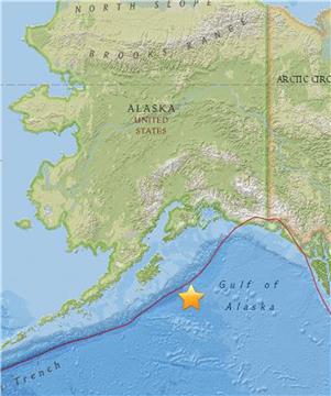 USA EARTHQUAKE ALASKA