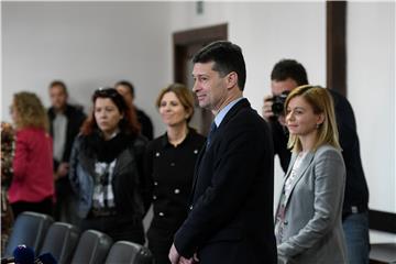 Konferencija za medije povodom zdravstvenog stanja gradonačelnika Splita Krstulovića Opare