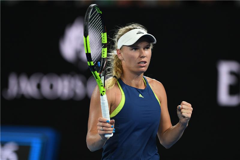 Australian Open - Wozniacki u polufinalu