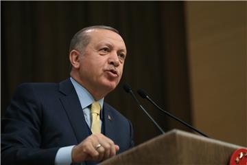 TURKEY PRESIDENT RECEP TAYYIP ERDOGAN