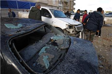 LIBYA BENGHAZI TWIN CAR BOMB