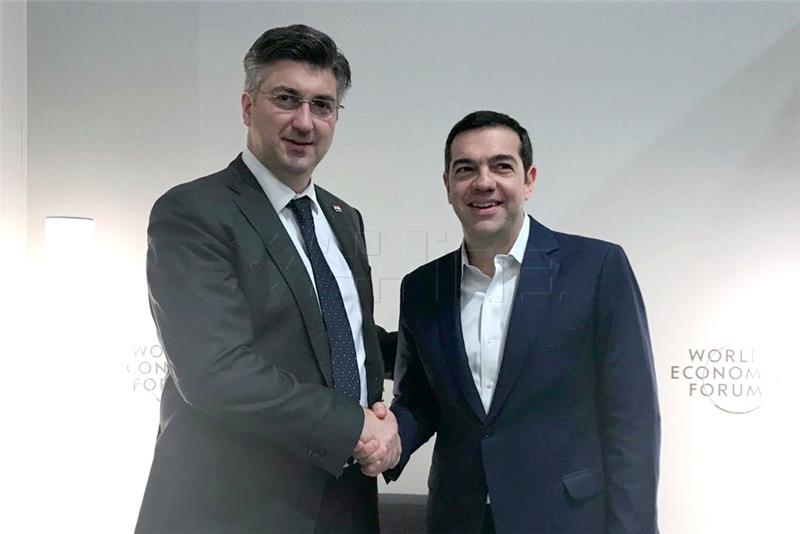 Plenković stigao u Davos