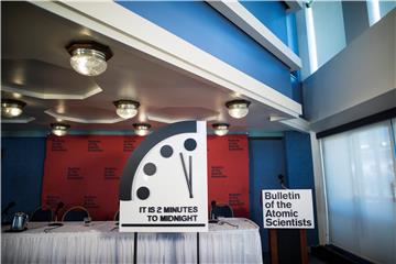 USA NATURAL SCIENCES DOOMSDAY CLOCK