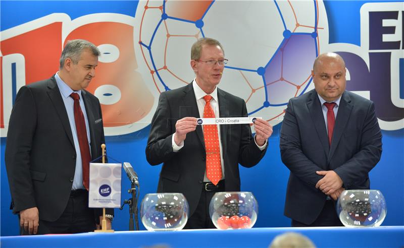 EHF EURO 2018 M18 drawn in Zagreb