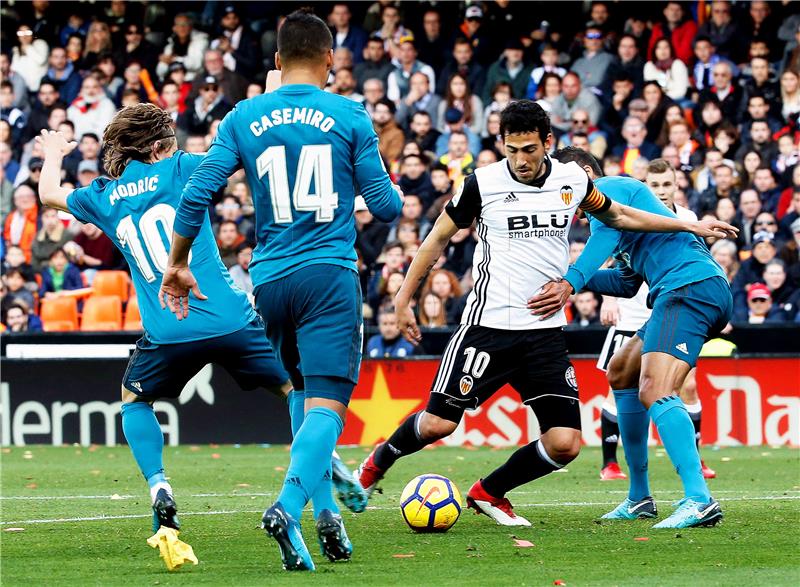 Primera: Valencia - Real Madrid 1-4