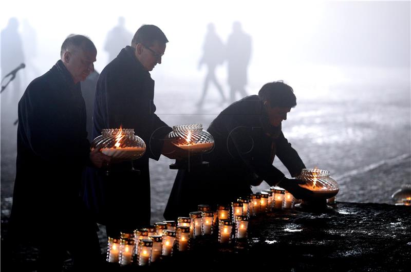 POLAND HISTORY AUSCHWITZ LIBERATION ANNIVERSARY