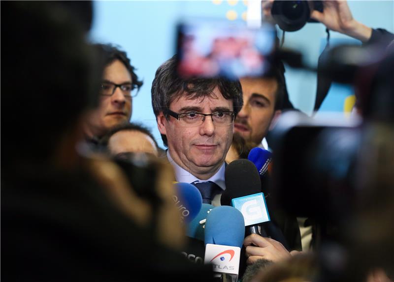 (FILE) BELGIUM SPAIN CATALONIA PUIGDEMONT