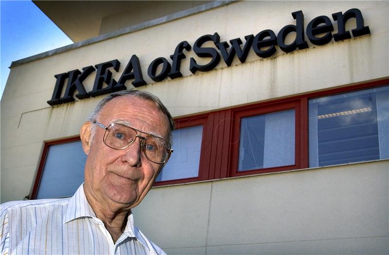 Umro Ingvar Kamprad, seljački sin, osnivač IKEA-e i multimilijarder