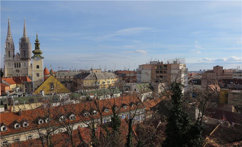 Panorama grada Zagreba