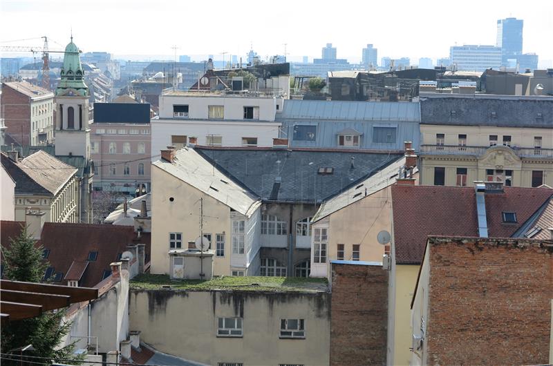 Panorama grada Zagreba