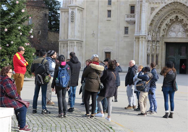 Turisti u Zagrebu