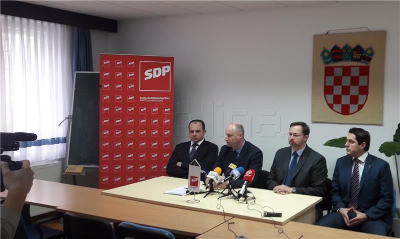 Zabok: Konferencija za medije SDP-a