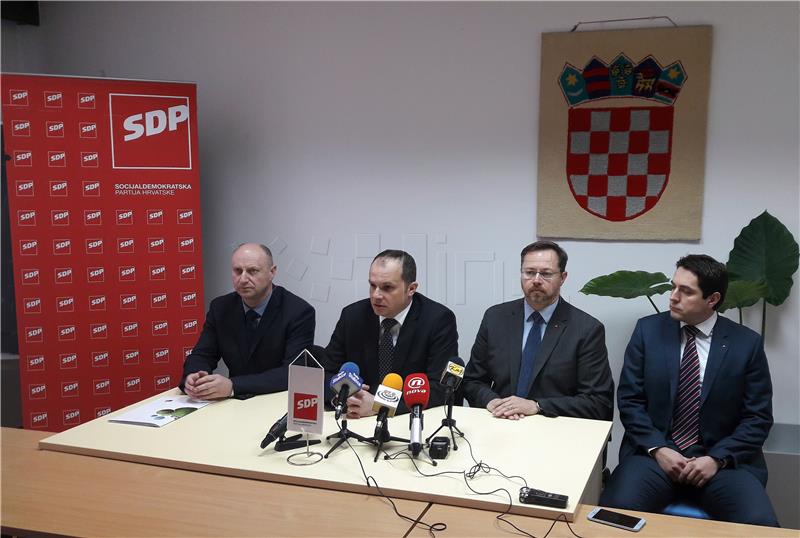 Zabok: Konferencija za medije SDP-a