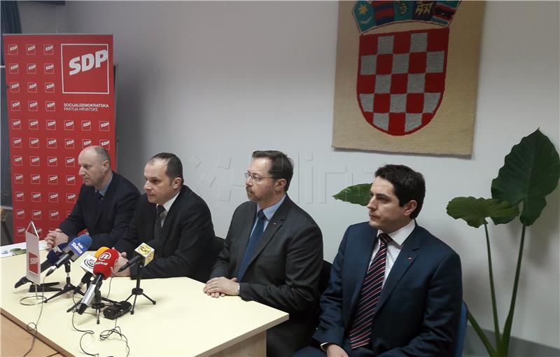 Zabok: Konferencija za medije SDP-a