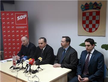 Zabok: Konferencija za medije SDP-a