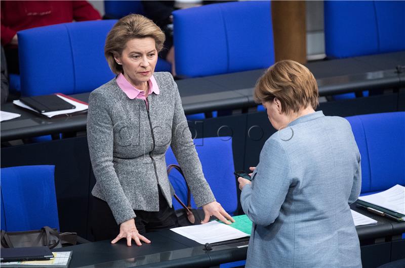 German Bundestag plenary meeting in Berlin