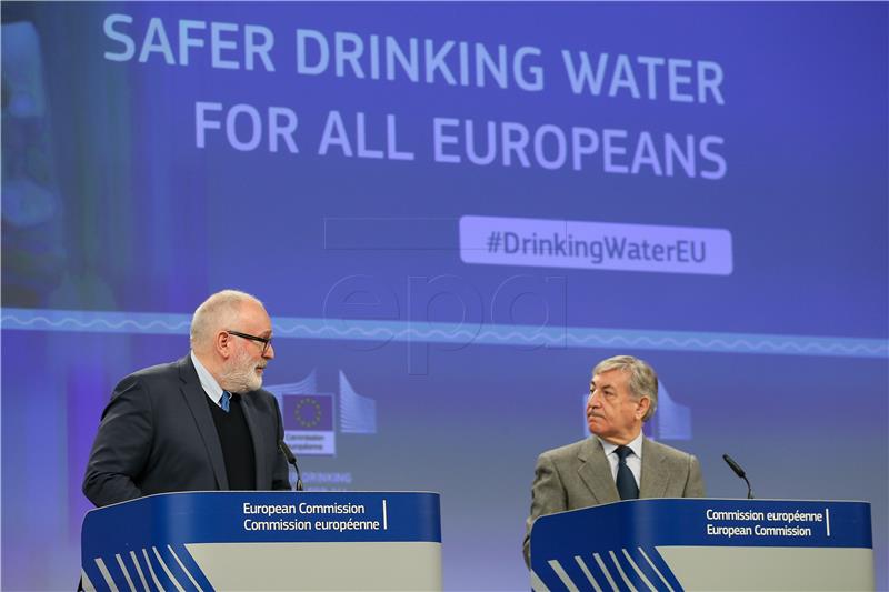 BELGIUM EU DRINKING WATER