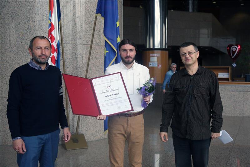 Laureat "Nagrade Anđelko Novaković" pjesnik Željko Božić