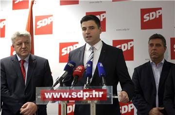 Konferencija za medije nakon sjednice Predsjedništva SDP-a