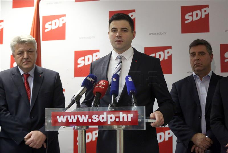 Konferencija za medije nakon sjednice Predsjedništva SDP-a