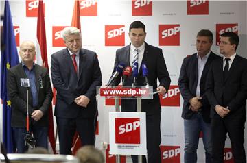 Konferencija za medije nakon sjednice Predsjedništva SDP-a