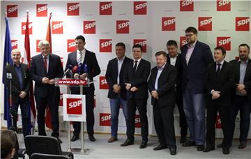 Konferencija za medije nakon sjednice Predsjedništva SDP-a