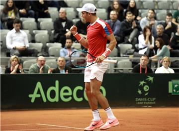 Davis Cup: Ćorić -Pospisil