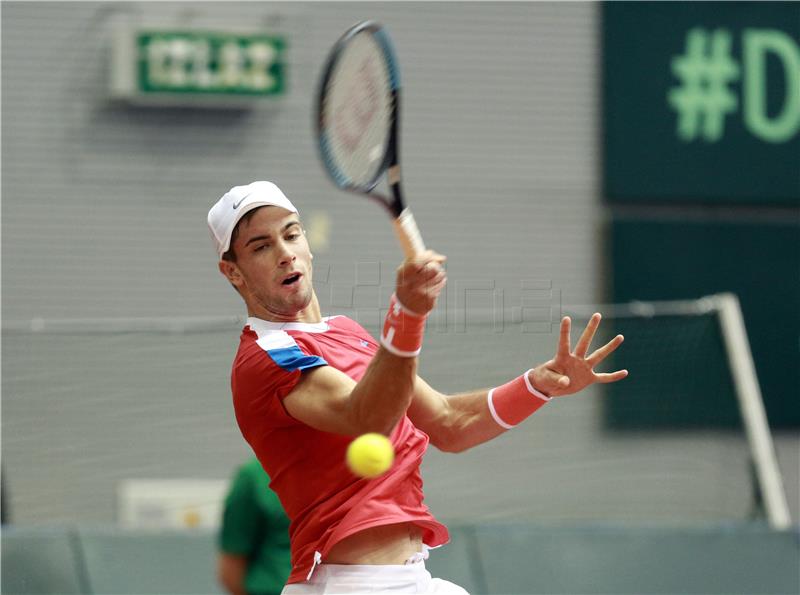 Davis Cup: Ćorić -Pospisil