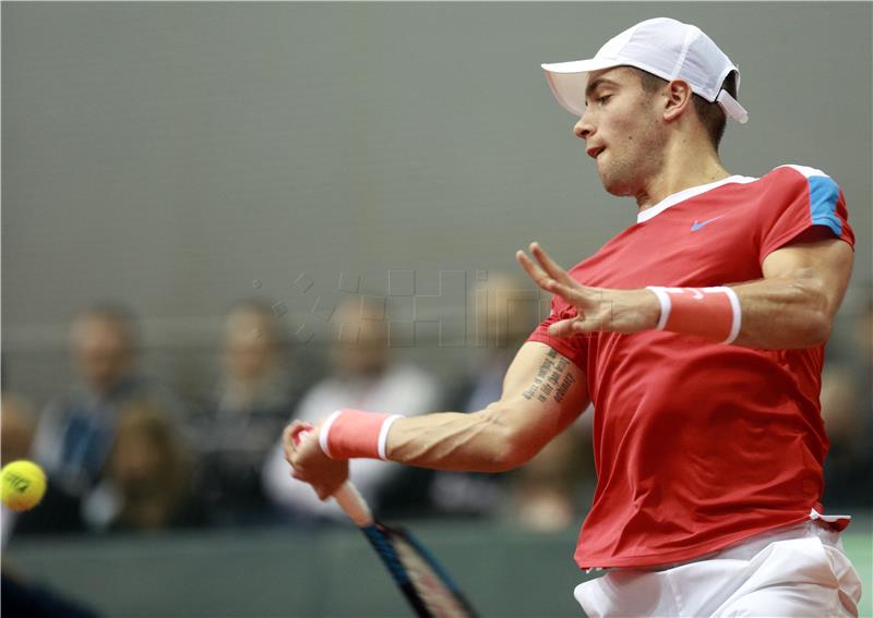 Davis Cup: Ćorić -Pospisil