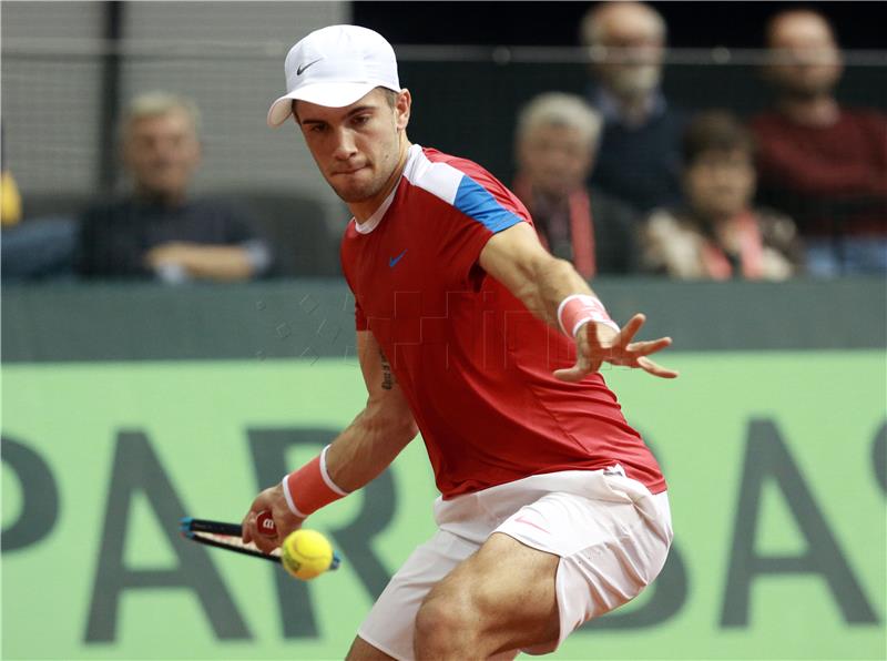 Davis Cup: Ćorić -Pospisil