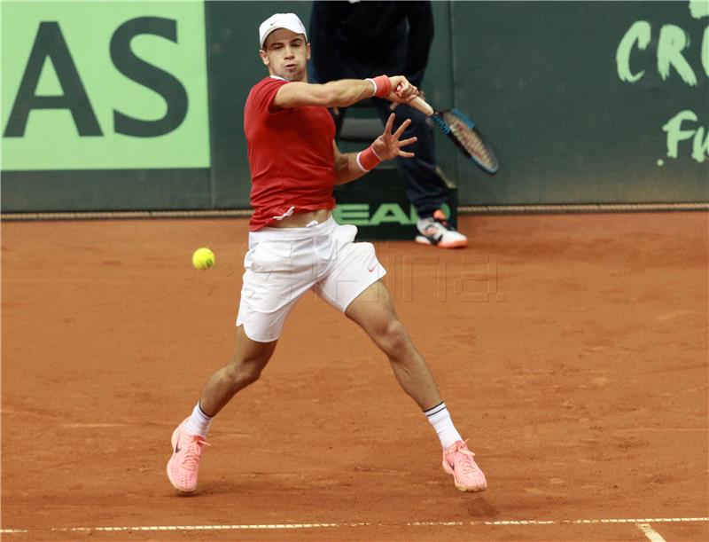 Davis Cup: Ćorić -Pospisil