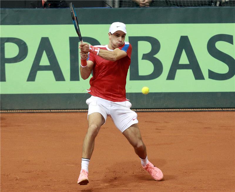 Davis Cup: Ćorić -Pospisil