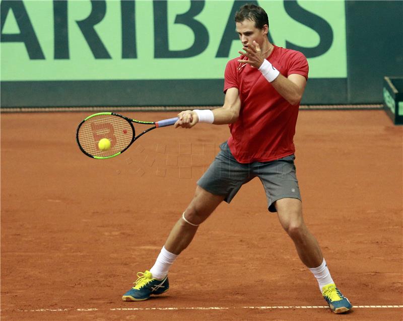 Davis Cup: Ćorić -Pospisil