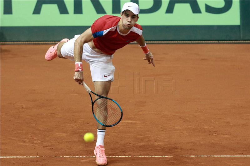 Davis Cup: Ćorić -Pospisil