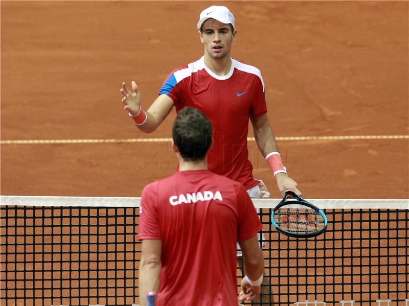 Davis Cup: Ćorić -Pospisil