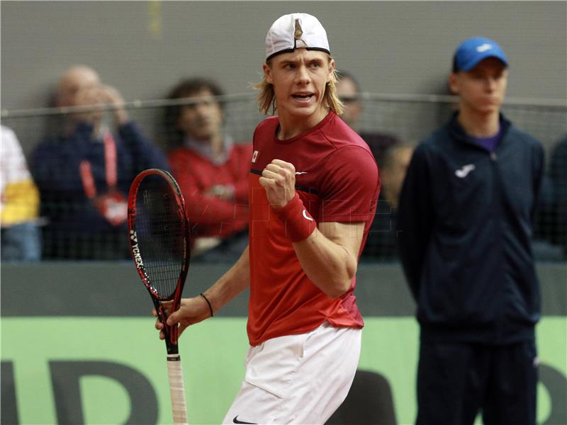 Davis Cup: Galović - Shapovalov