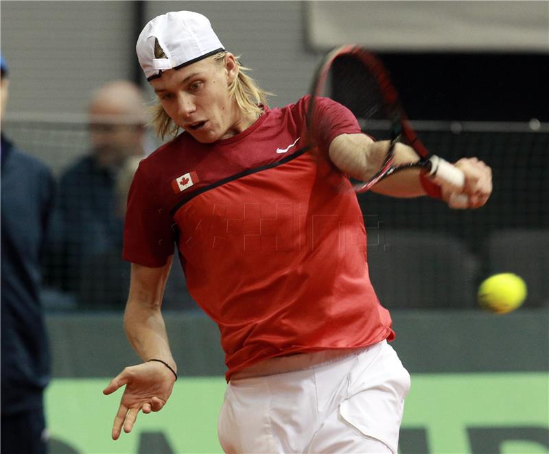 Davis Cup: Galović - Shapovalov