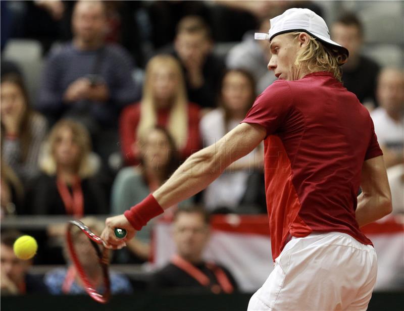 Davis Cup: Galović - Shapovalov