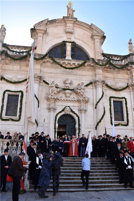 Zatvorena 1046. Festa svetog Vlaha u Dubrovniku