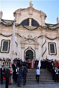 Zatvorena 1046. Festa svetog Vlaha u Dubrovniku