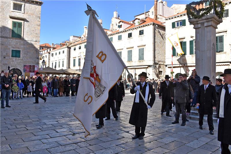 Zatvorena 1046. Festa svetog Vlaha u Dubrovniku