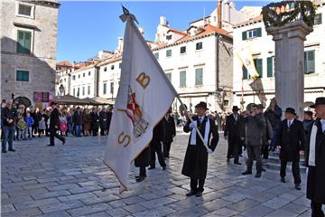 Zatvorena 1046. Festa svetog Vlaha u Dubrovniku