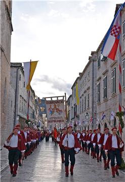 Zatvorena 1046. Festa svetog Vlaha u Dubrovniku