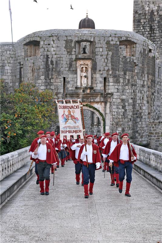 Zatvorena 1046. Festa svetog Vlaha u Dubrovniku