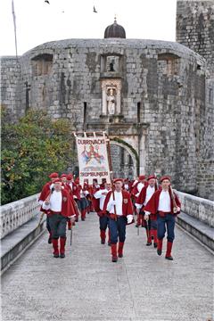 Zatvorena 1046. Festa svetog Vlaha u Dubrovniku