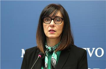 Croatian Education Minister press conference