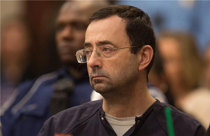 (FILE) USA NASSAR SENTENCING